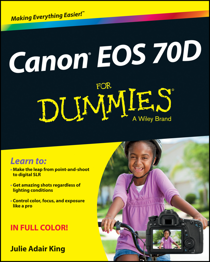 Canon EOS 70D For Dummies book cover