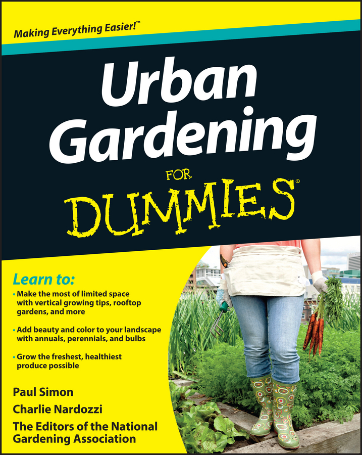 Urban Gardening For Dummies book cover
