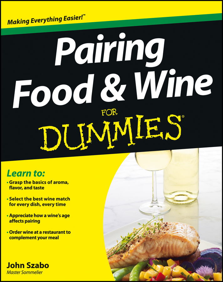 Pairing Food and Wine For Dummies book cover