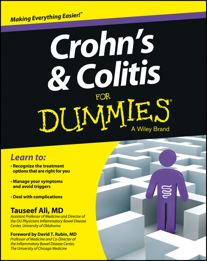 Crohn's and Colitis For Dummies book cover