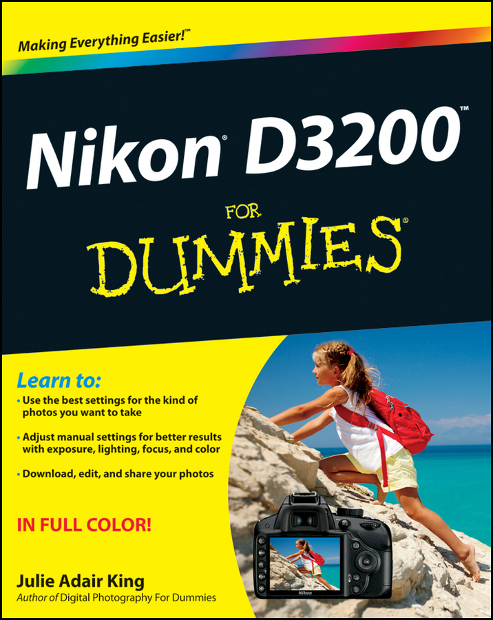 Nikon D3200 For Dummies book cover