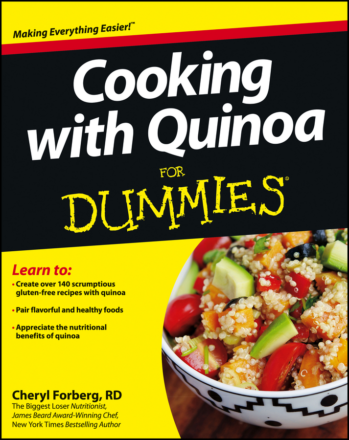 Cooking with Quinoa For Dummies book cover