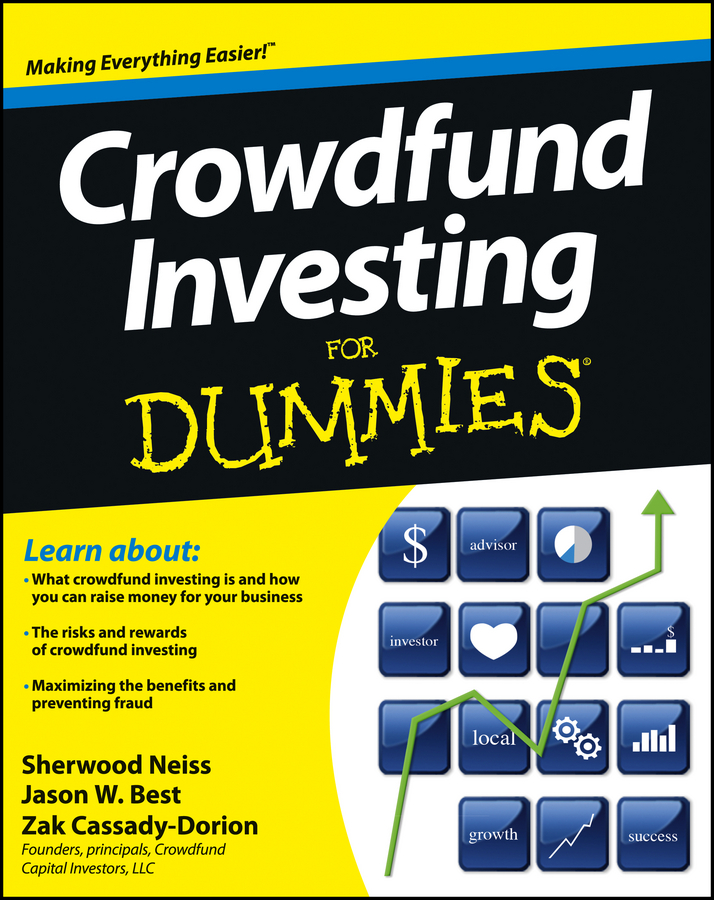 Crowdfund Investing For Dummies book cover