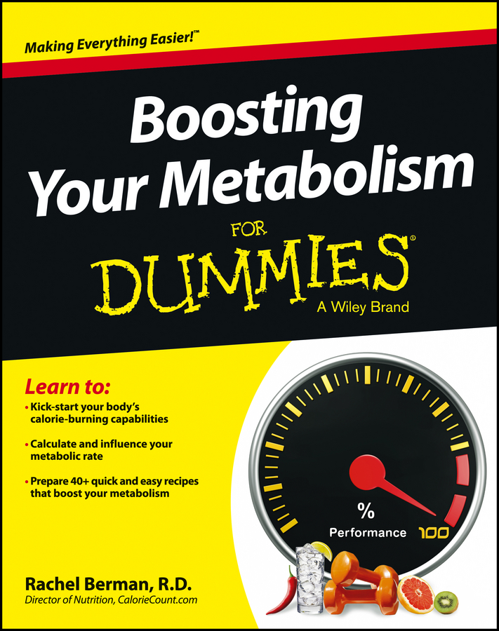 Boosting Your Metabolism For Dummies book cover