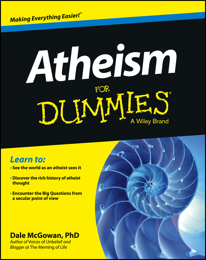 Atheism For Dummies book cover