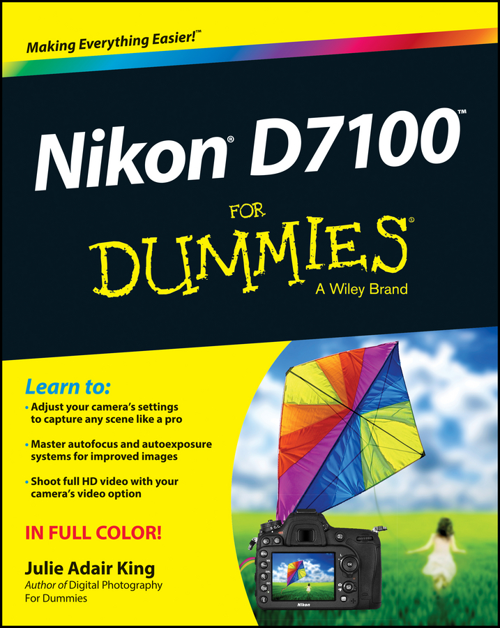 Nikon D7100 For Dummies book cover