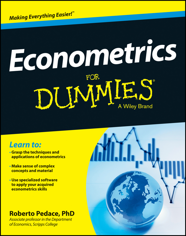 Econometrics For Dummies book cover
