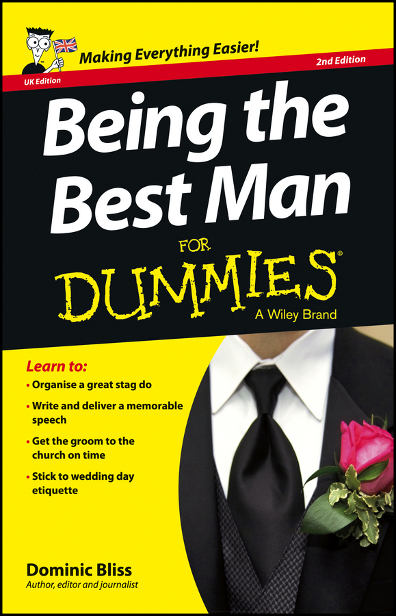 Being the Best Man For Dummies - UK book cover