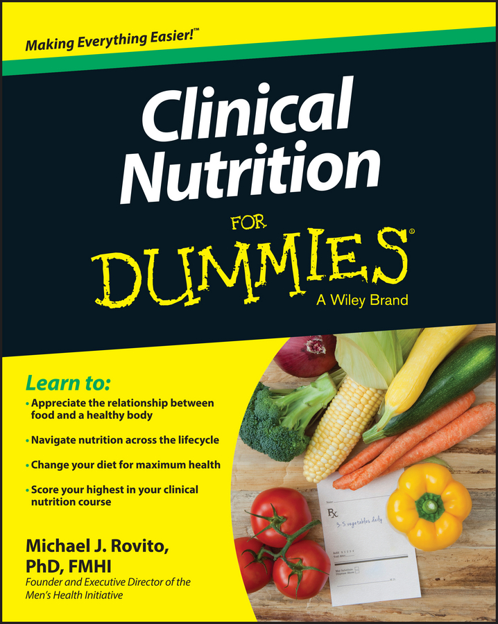 Clinical Nutrition For Dummies book cover
