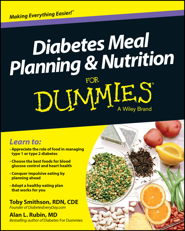Diabetes Meal Planning and Nutrition For Dummies book cover