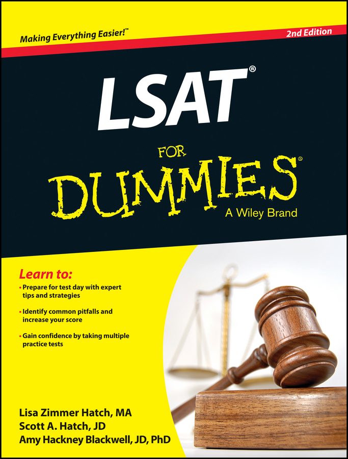 LSAT For Dummies book cover