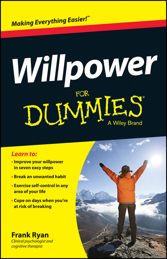 Willpower For Dummies book cover