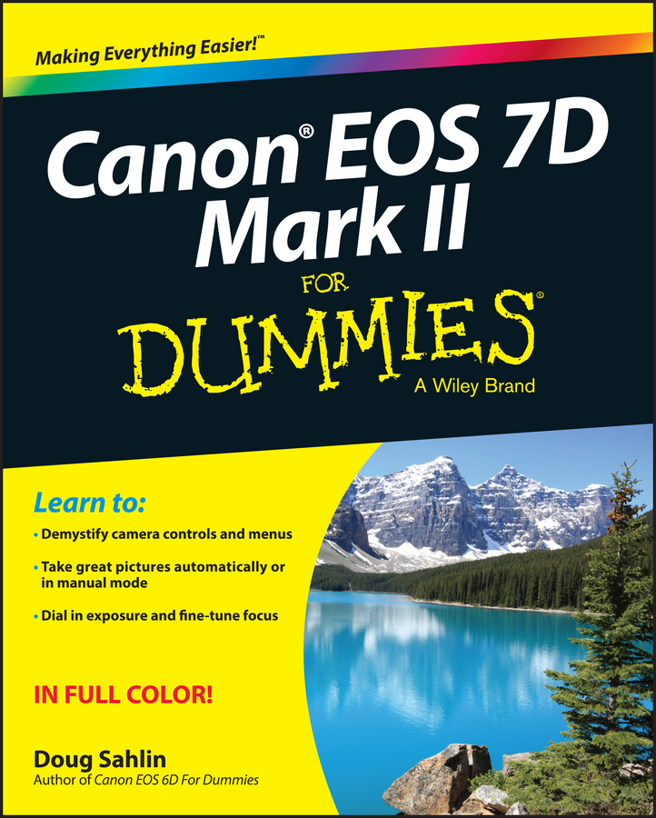 Canon EOS 7D Mark II For Dummies book cover