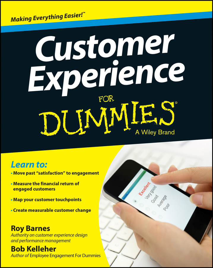 Customer Experience For Dummies book cover