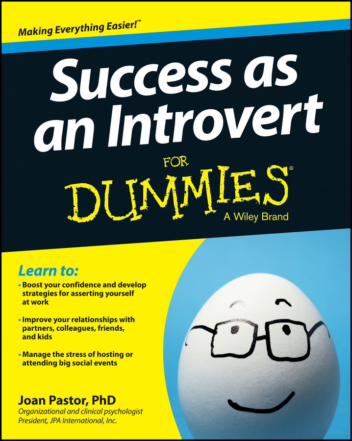 Success as an Introvert For Dummies book cover