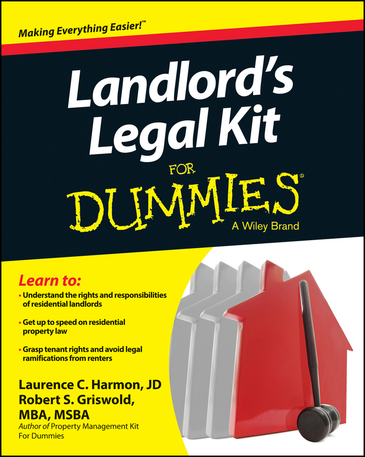 Landlord's Legal Kit For Dummies book cover