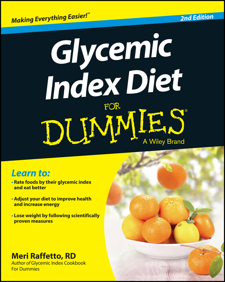 Glycemic Index Diet For Dummies book cover