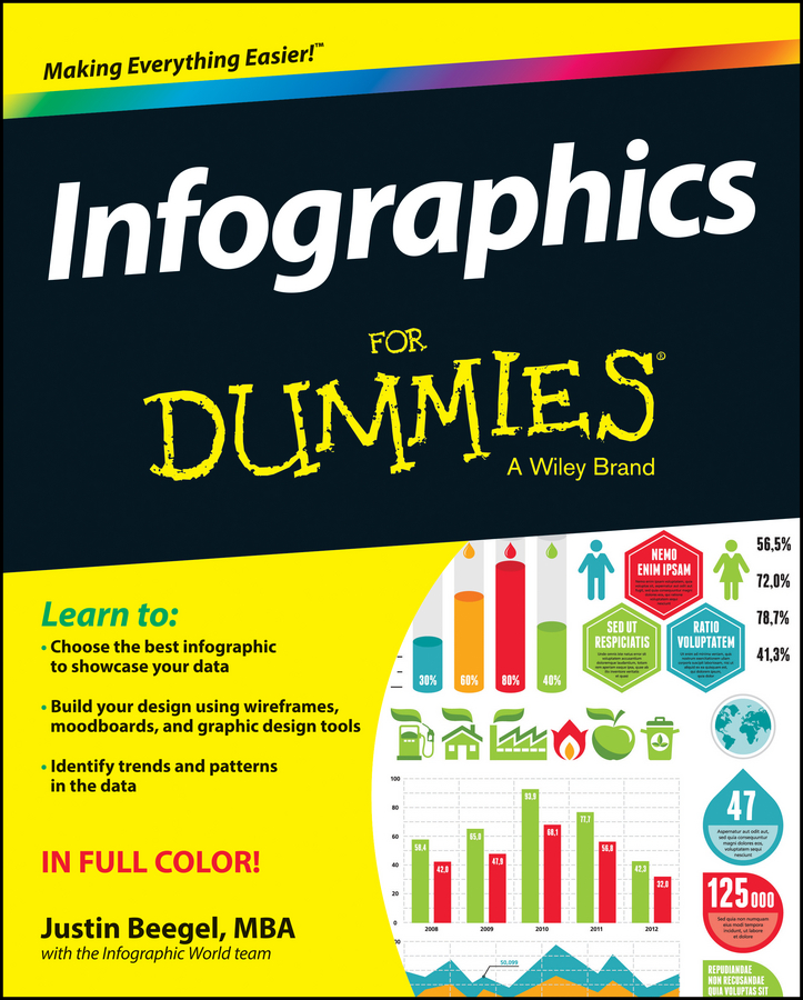 Infographics For Dummies book cover
