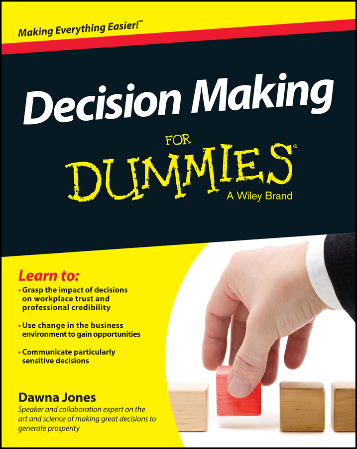 Decision Making For Dummies book cover