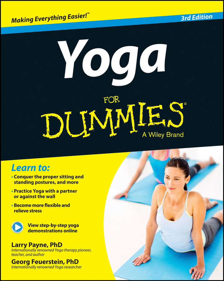 Yoga For Dummies book cover