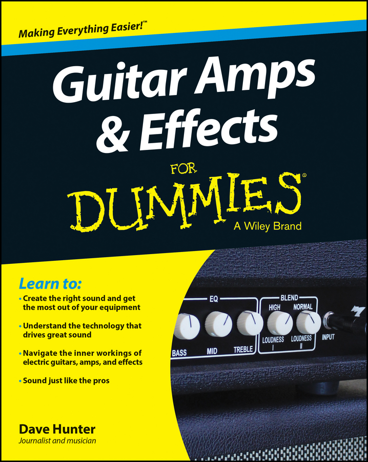 Guitar Amps & Effects For Dummies book cover