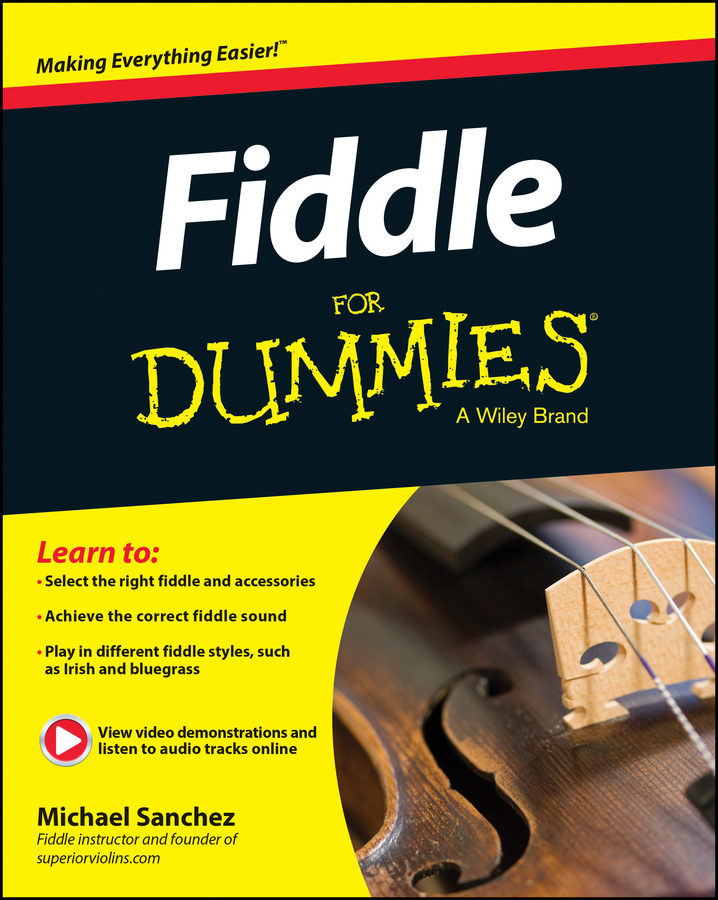Fiddle For Dummies book cover