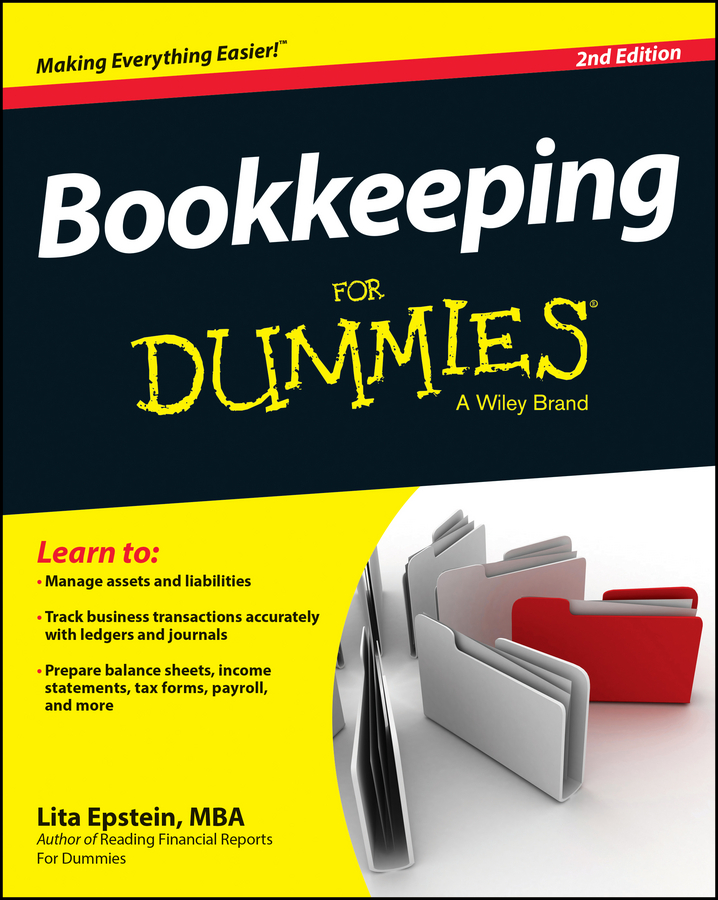 Bookkeeping For Dummies book cover