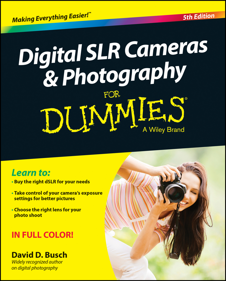 Digital SLR Cameras & Photography For Dummies, 5th Edition book cover