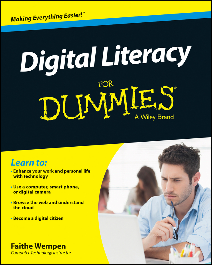 Digital Literacy For Dummies book cover