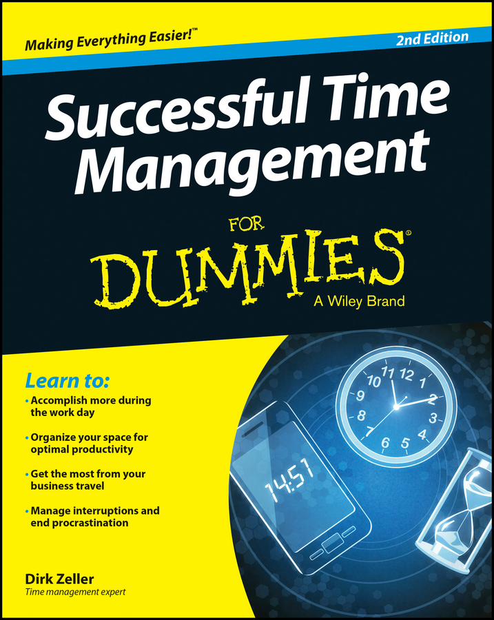 Successful Time Management For Dummies book cover