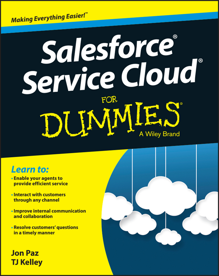 Salesforce Service Cloud For Dummies book cover
