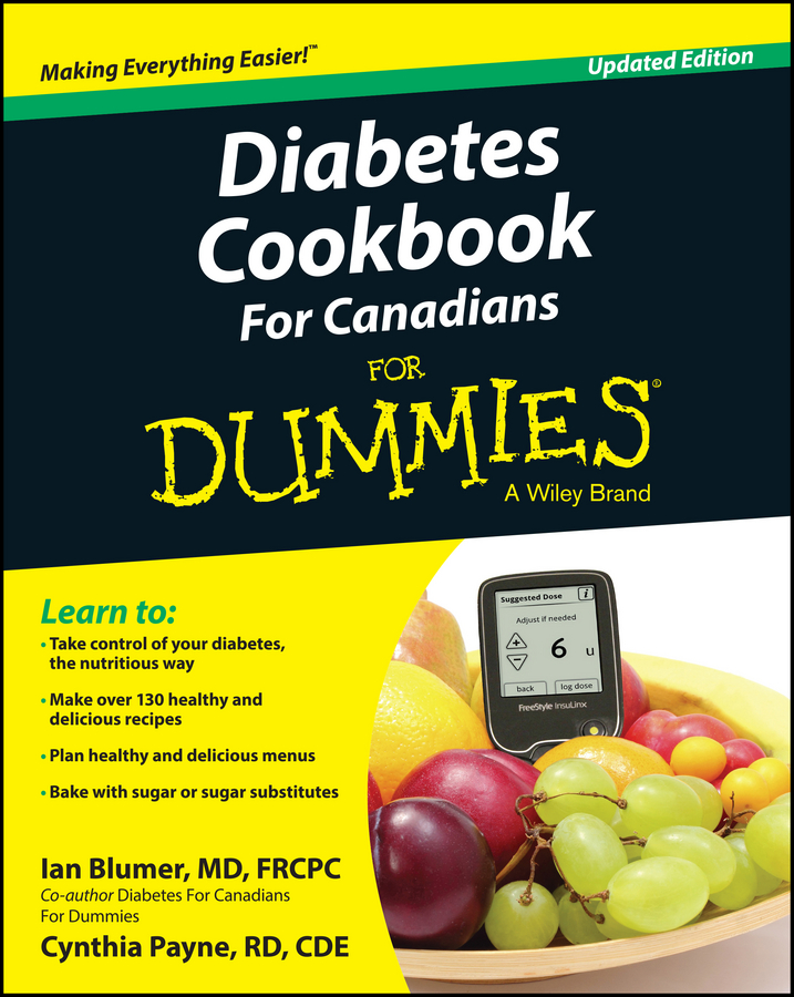 Diabetes Cookbook For Canadians For Dummies book cover