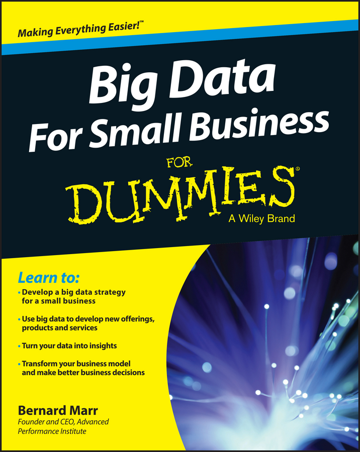 Big Data For Small Business For Dummies book cover