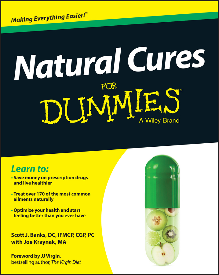 Natural Cures For Dummies book cover