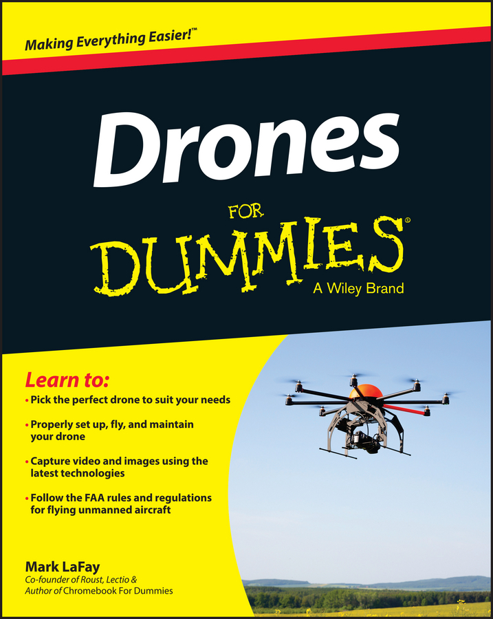 Drones For Dummies book cover