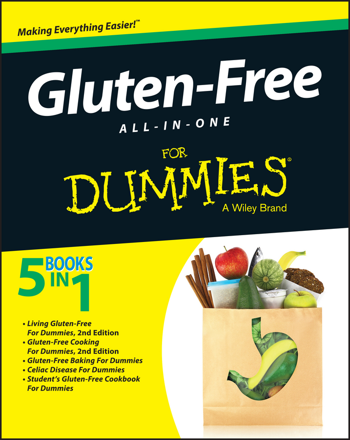 Gluten-Free All-in-One For Dummies book cover