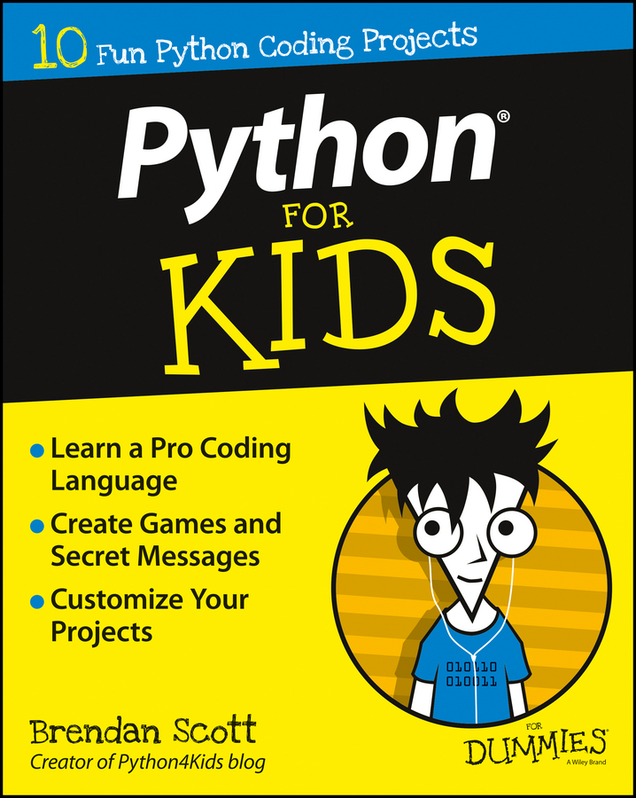 Python For Kids For Dummies book cover