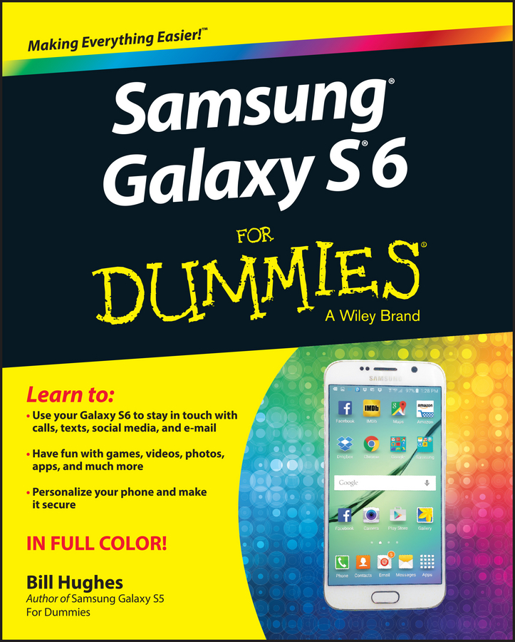 Samsung Galaxy S6 for Dummies book cover