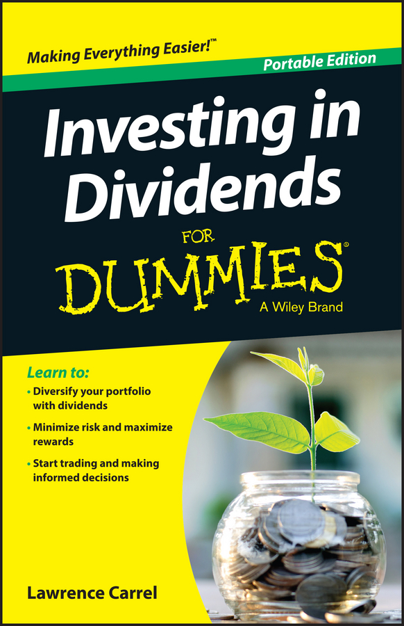 Investing In Dividends For Dummies book cover