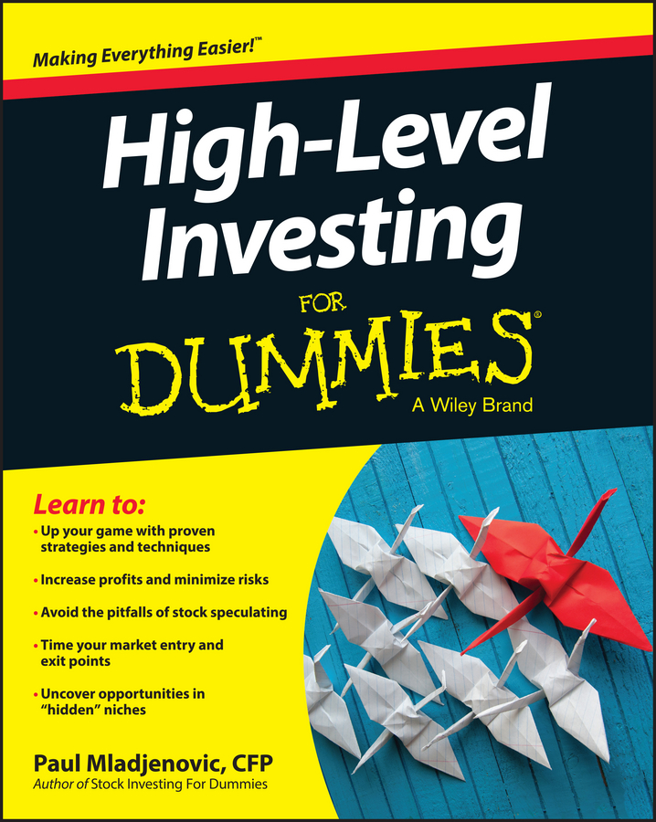 High Level Investing For Dummies book cover