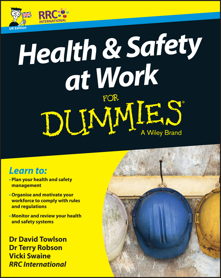 Health and Safety at Work For Dummies book cover