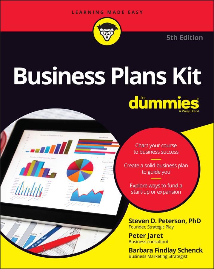 Business Plans Kit For Dummies book cover