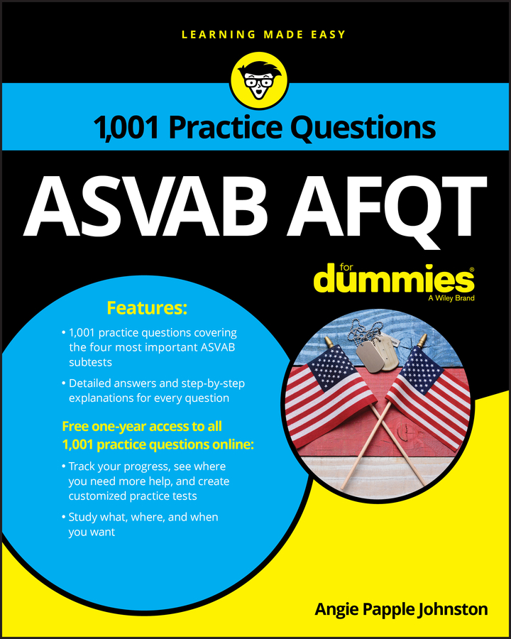 ASVAB AFQT book cover
