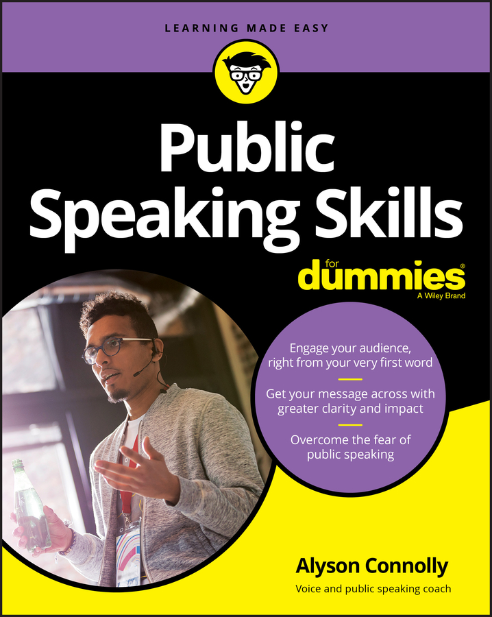 Public Speaking Skills For Dummies book cover