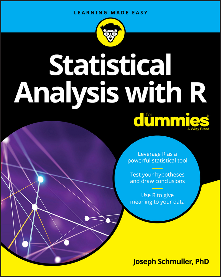 Statistical Analysis with R For Dummies book cover