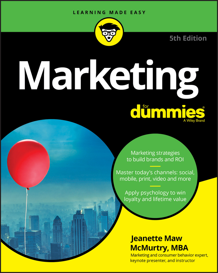 Marketing For Dummies book cover