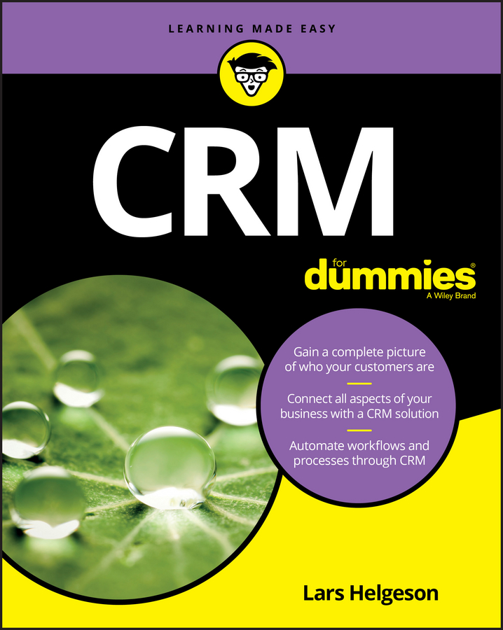 CRM For Dummies book cover