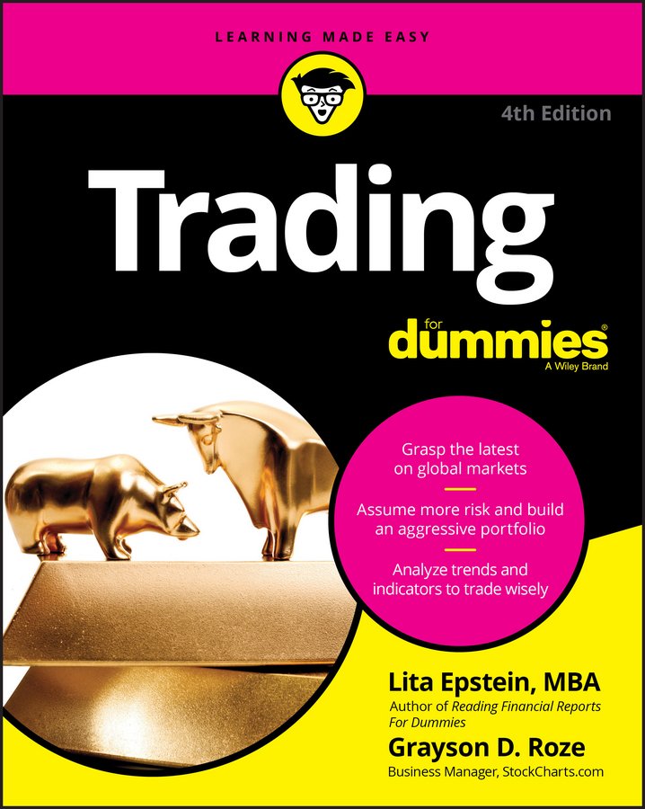 Trading For Dummies book cover