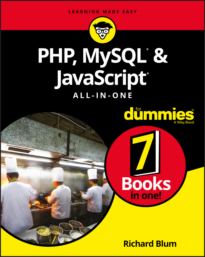 PHP, MySQL, & JavaScript All-in-One For Dummies book cover