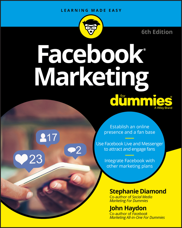 Facebook Marketing For Dummies book cover